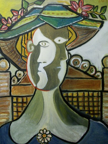 Girl with a hat